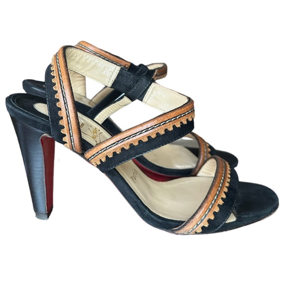 Christian Louboutin Trepi City 85mm heels RETAIL 795 - Picture 2 of 8